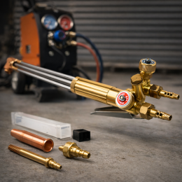 Универсальный резак для ацетилена и пропана ПТК Р3-345ПУ, угол головки 110, L-770/1897 (JS)