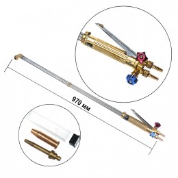 Газорезак, факел для резки оксиацетилена MUREX NM250 970 мм 1896 (JS)