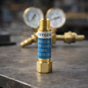 Обратный клапан для газовых редукторов Кислород, модель COC 188 (M16) 644 (JS)