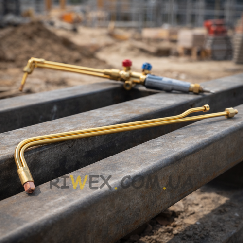 Наконечник в сборе к газовому резаку Р1П "ДОНМЕТ, КРАМАТОРСК" 142У (3мм-100мм) 916 (JS)