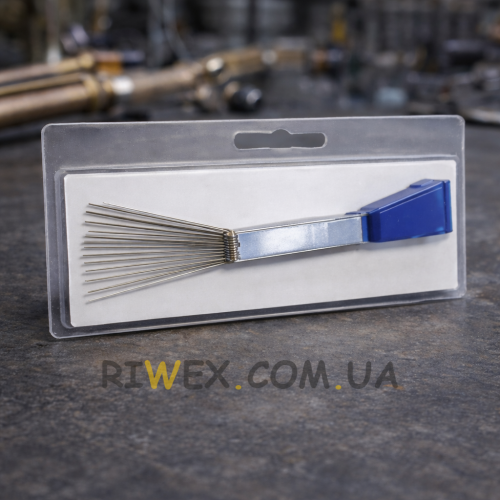 Набор кулешек для очистки мундштуков сопел горелок и резаков P-1102  (JS)
