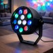 Підлоговий, настільний світлодіодний прожектор від мережі LED RGB MINI PAR LIGHT 2509 (206) Підлоговий, настільний світлодіодний прожектор від мережі LED RGB MINI PAR LIGHT 2509 (206)