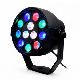 Підлоговий, настільний світлодіодний прожектор від мережі LED RGB MINI PAR LIGHT 2509 (206)