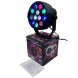 Підлоговий, настільний світлодіодний прожектор від мережі LED RGB MINI PAR LIGHT 2509 (206)