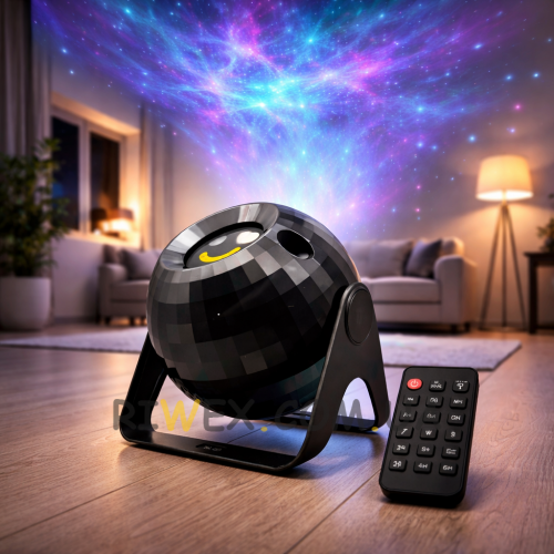 Лазерний прожектор у вигляді м'яча з пультом управління в комплекті XKL-Q8 360 (206)