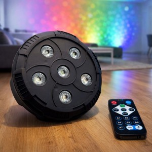 Світлодіодний прожектор з пультом керування LED MINI PAR LIGHT 2507 (206)