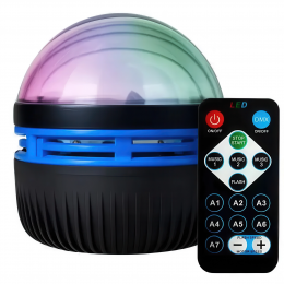 Настільний нічник-проектор з пультом керування від USB LED Q6 STAR LIGHT (Type-C) 2502