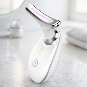 Масажер для обличчя та шиї ES-1081/3258 з мікротоковою терапією, Білий (205/3258)