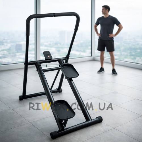 Сходовий клаймбер/степер для дому сходовий, посилена сталева конструкція (509/4045)