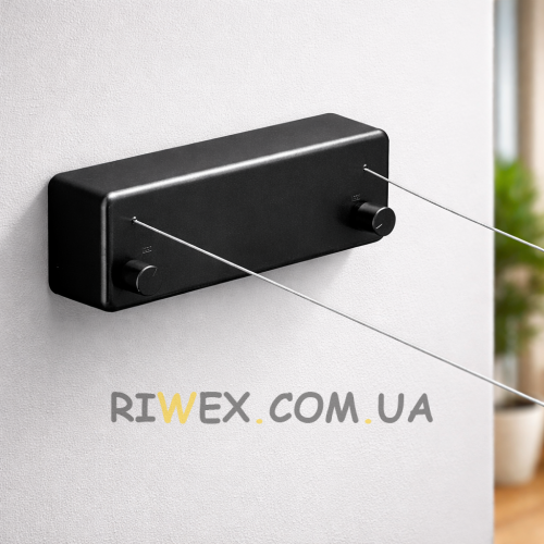 Висувна настінна сушарка для білизни з мотузками 3090 (509/3090)