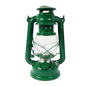 Газовый светильник с кольцом для подвешивания Летучая мышь 38 см Зеленый (TOL)