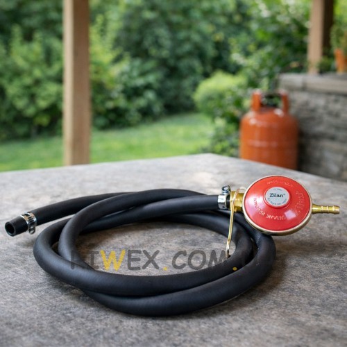 Комплект підключення газової плити від балона ZILAN Z90 для стабільної подачі газу