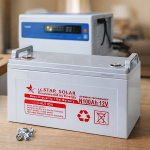 Гелевый аккумулятор LC-Star Solar 100 Ah 12V (JS/775)