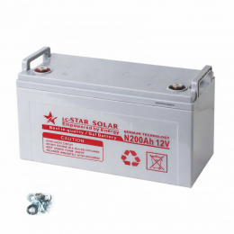 Гелевий акумулятор LC-Star Solar 200 Ah 12V (JS/775)