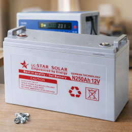 Гелевий акумулятор LC-Star Solar 250 Ah 12V (JS/775)