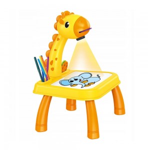 Дитячий столик-проектор для малювання та навчання дітей зі світлодіодним підсвічуванням (509/3459)