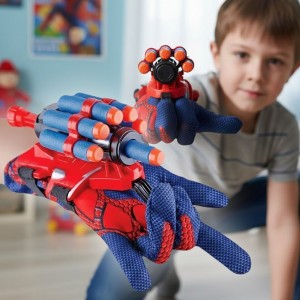 Іграшкова рукавичка Людина-павук вебшутер для дітей з м'якими кулями (509/3198)