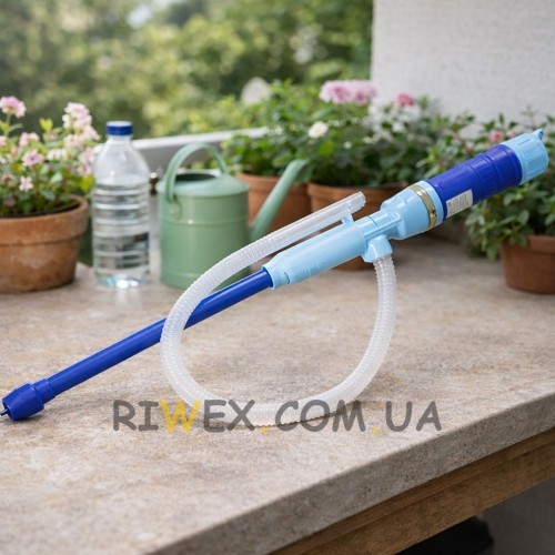 Універсальний електронний насос 29799 для води, масла та інших рідин  на батарейках 2xD/LR20, 3,5 л/хв