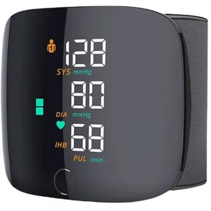 Автоматичний тонометр на зап'ястя з голосовим помічником, акумуляторний Intelli System S-979 укр. мова