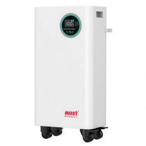 Акумуляторна батарея на колесах Must LiFePO4 LP16-48300 51.2V 300Ah, 15.36kWh 6000 циклів 117 кг (ISML)