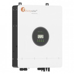 Гібридний настінний інвертор-перетворювач напруги FELICITY INVERTER IVEM 8048-II 8 KW 48 V (ISML)