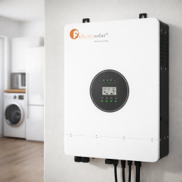 Гібридний настінний інвертор-перетворювач напруги FELICITY INVERTER IVEM 8048-II 8 KW 48 V (ISML)