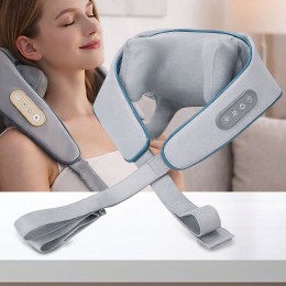 Масажер для шиї та спини NECK MASSAGER ударний із підігрівом (205/2808)