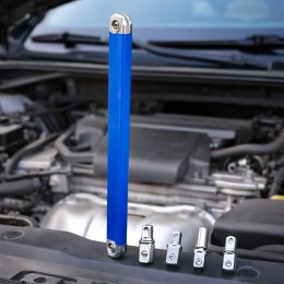 Торцевий подовжувальний ключ з храповим механізмом 1/2 дюйми, 1/4 дюйми, 3/8 дюйми (205/4249)