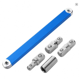 Торцевий подовжувальний ключ з храповим механізмом 1/2 дюйми, 1/4 дюйми, 3/8 дюйми (205/4249)