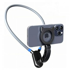 Нашийний магнітний тримач мобільного телефону для взаємодії без рук  19х17 см (205/4322)