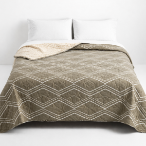 Покрывало из перкаля Lisa 200х220 см Геометрический ромб случайный цвет (LIS)