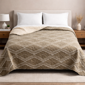 Покрывало из перкаля Lisa 200х220 см Геометрический ромб случайный цвет (LIS)