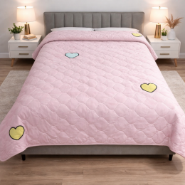 Детское покрывало из перкали Lisa 160 х 220 см Случайный цвет и рисунок (LIS)