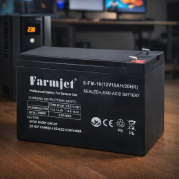 Акумулятор свинцево-кислотний Farmjet 6-FM-10 12V (10Ah) 20HR (MOM)