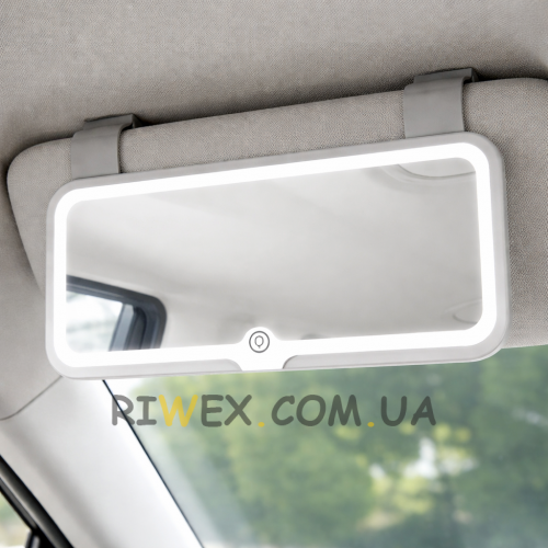 Автомобильное зеркало заднего вида с подсветкой в ​​машину козырек (JM/7596)