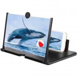 Підставка під телефон, планшет ЗD збільшувальне скло для екрану Enlarged Screen Чорний Підставка під телефон, планшет ЗD збільшувальне скло для екрану Enlarged Screen Чорний