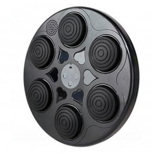 Настінний тренувальний боксерський тренажер з музикою та підсвіткою на 6 мішень (JM/6378)