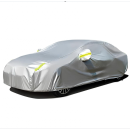 Водонепроникний тент/чохол на автомобіль від сонця та снігу Car Cover XXL (540х175х120 см) Сірий (205)
