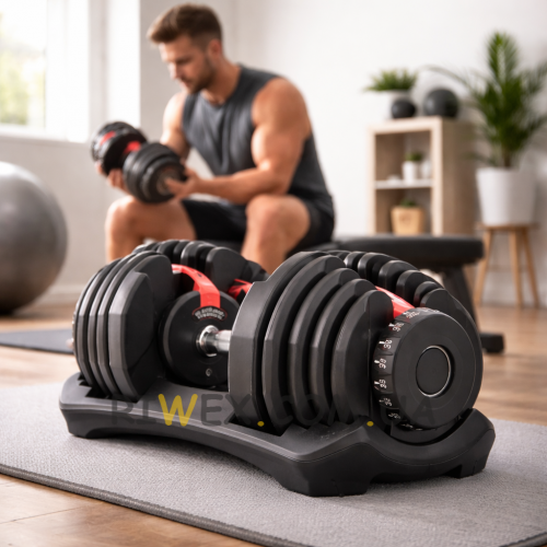 Регульовані автоматичні набірні гантелі з регульованою вагою до 24 кг (226)