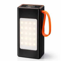 УМБ Hoco JA88A 22.5W быстрая зарядка, USB Type A, мощный фонарь 100000 mAh, Черный (JM/9797) УМБ Hoco JA88A 22.5W быстрая зарядка, USB Type A, мощный фонарь 100000 mAh, Черный (JM/9797)