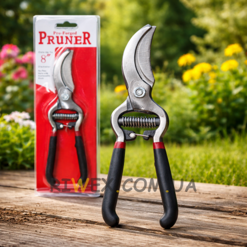 Садовий секатор для обрізки гілок Pruner Pro-Forged 20 см (AMN/M3B)