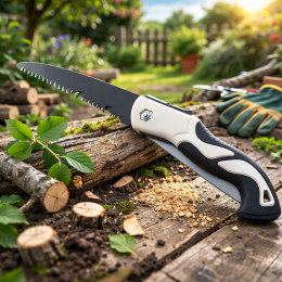 Садова складна пила для дерева Folding Saw 53 см (AMN/M260)