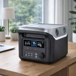 Портативная зарядная станция Alfarid AB-3Alf 1500W 1000Вт·ч быстрая зарядка, беспроводная, 220В, USB (JM/6038)