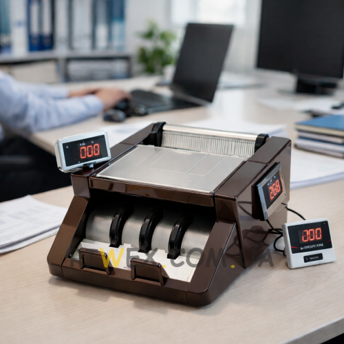 Лічильник банкнот Model-001 з УФ та ІЧ перевіркою, професійна рахувальна машина (JM/5179)