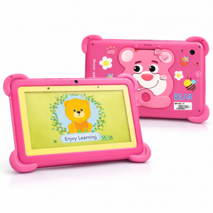 Дитячий планшет Smart Cool Kids C12 для дітей 8 ГБ ОЗП / 256 ГБ ПЗП Android дисплей 7 дюймів Рожевий (509/4262)