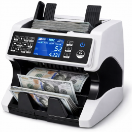 Рахункова машинка для грошей Model-920 {1+7} з автентифікацією ІЧ УФ магнітна UAH USD EUR (JM/6198)