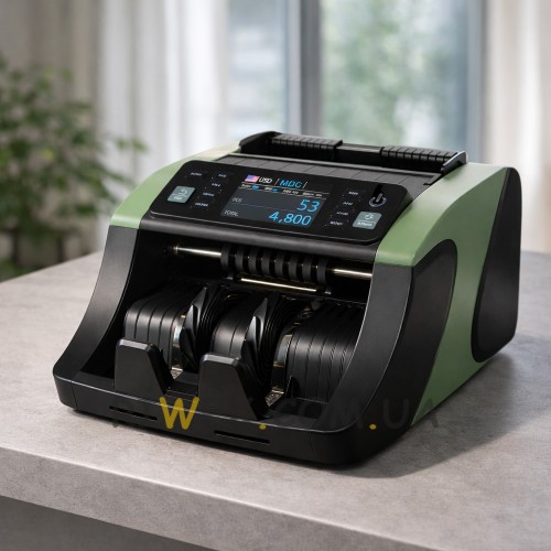 Мультивалютний лічильник банкнот Mix Value Counting Machine EQ-N66 з детекцією UV/IR та сортуванням (JM/6062)