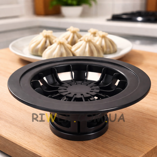 Ручний апарат для ліплення хінкалі, хінкальниця Чорний (509/2390)