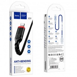 Кабель для заряджання HOCO X59 Lightning Victory 1м 2.4A (206/99159)