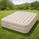 Надувний портативний двомісний домашній матрац з вбудованим насосом 200х150х25  см